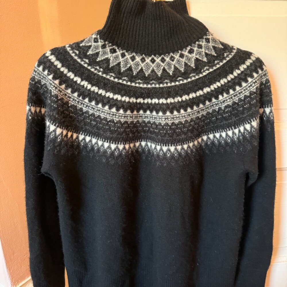 Vineyard Vines cashmere fair isle sweater - Picture 2 of 8